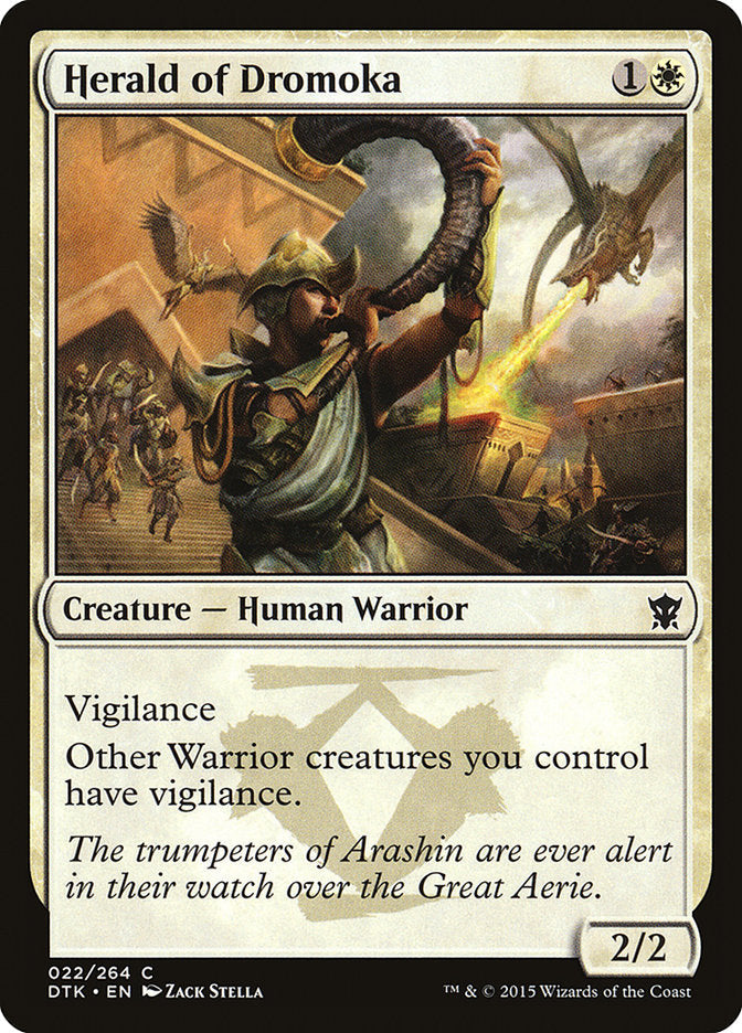 Herald of Dromoka [Dragons of Tarkir] Foil