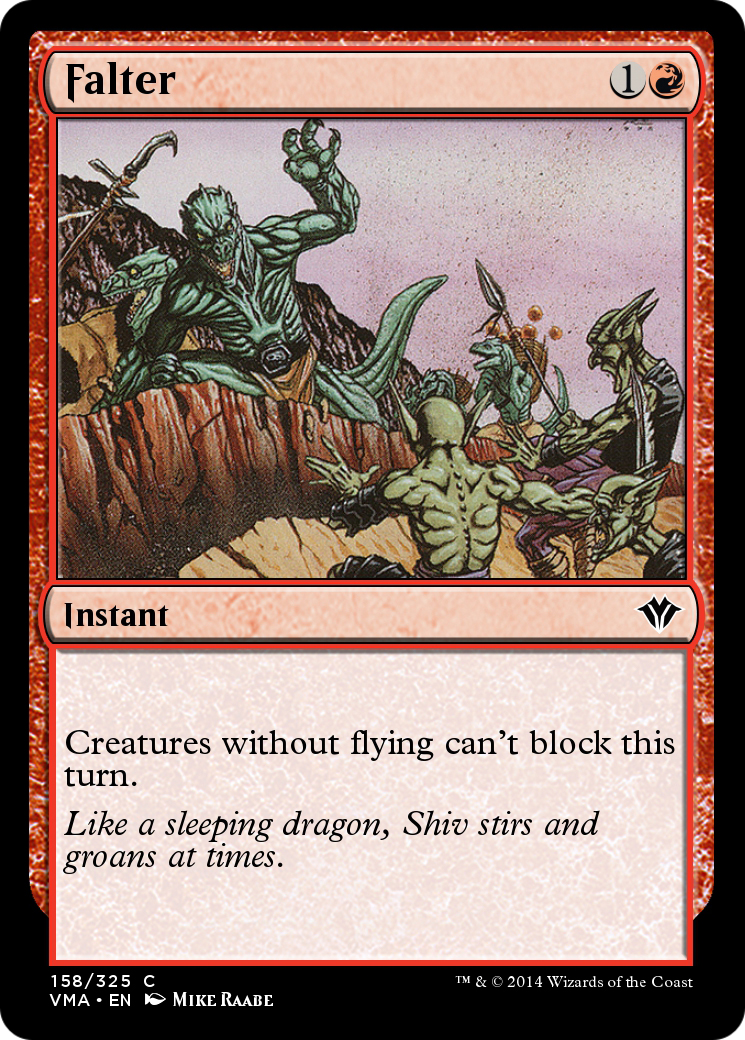 Falter  [Vintage Masters] Foil