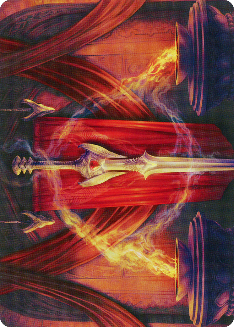 Ramosian Greatsword // Ramosian Greatsword  [March of the Machine Art Series] (Borderless) Foil