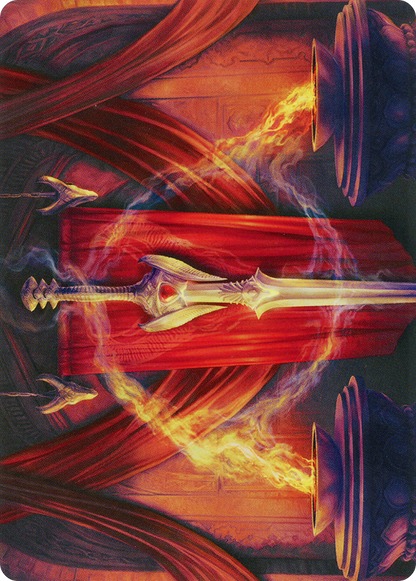 Ramosian Greatsword // Ramosian Greatsword  [March of the Machine Art Series] (Borderless) Foil