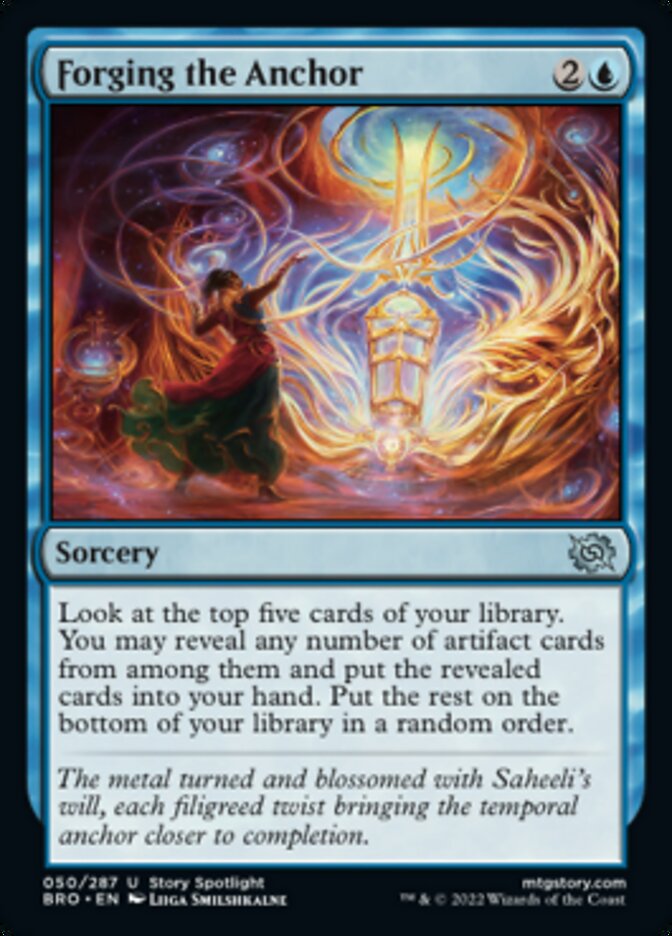 Forging the Anchor [The Brothers' War] Foil