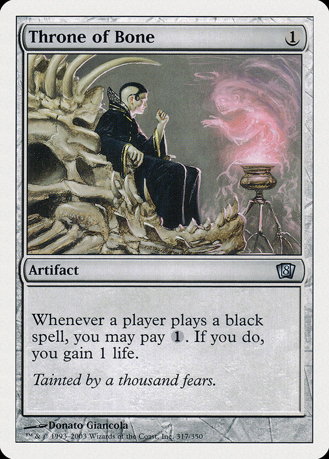 Throne of Bone [Eighth Edition] Foil
