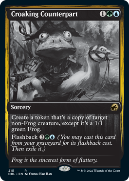 Croaking Counterpart [Innistrad: Double Feature] Foil