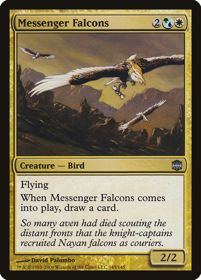 Messenger Falcons [Alara Reborn] Foil