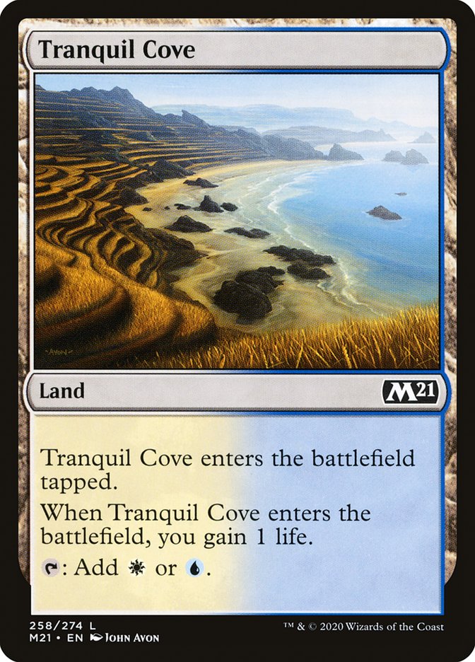 Tranquil Cove [Core Set 2021] Foil