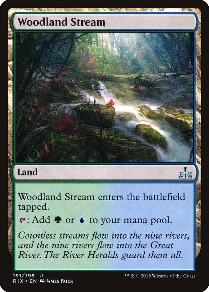 Woodland Stream [Rivals of Ixalan] Foil