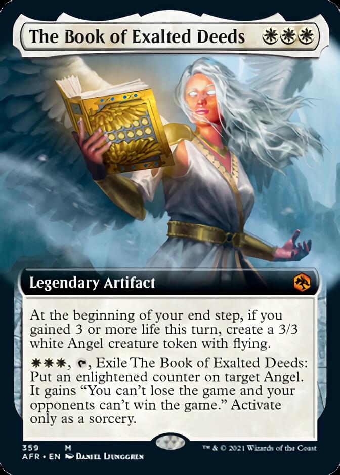 The Book of Exalted Deeds (Extended Art) [Dungeons & Dragons: Adventures in the Forgotten Realms] Foil