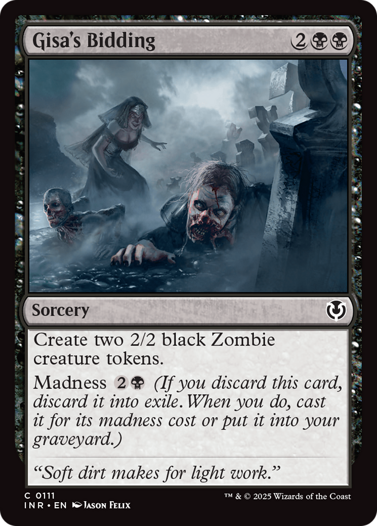 Gisa's Bidding [Innistrad Remastered] Foil