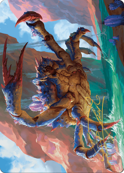 Canyon Crab // Canyon Crab  [Outlaws of Thunder Junction Art Series] (Borderless) Foil