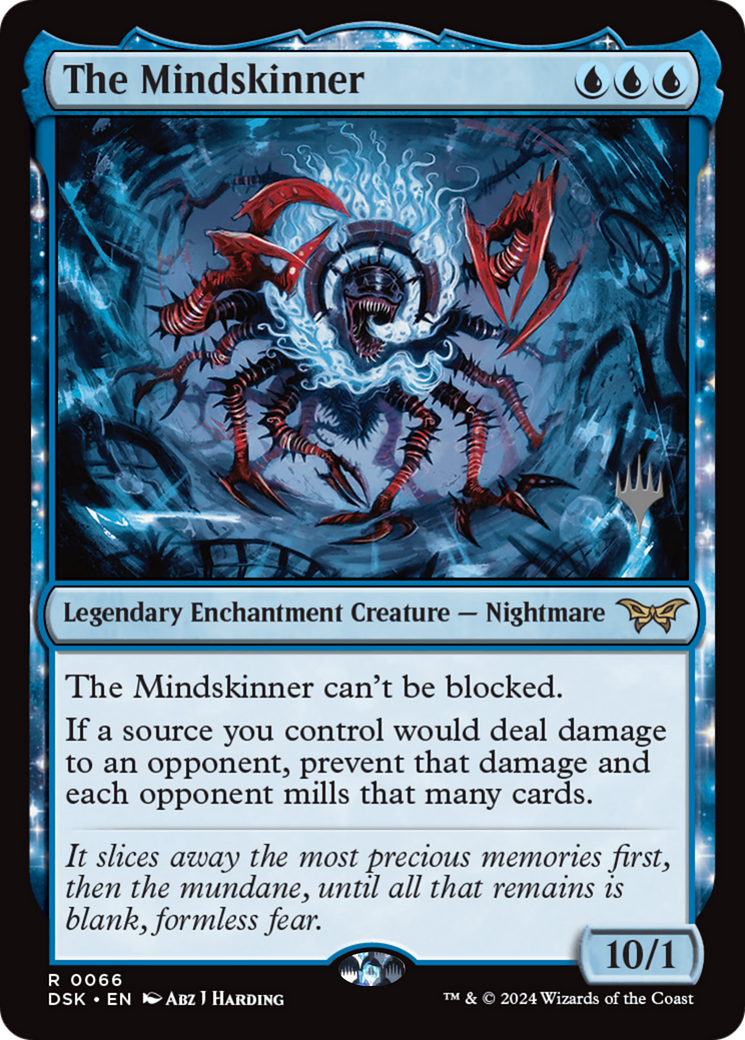 The Mindskinner (Promo Pack) [Duskmourn: House of Horror Promos] Foil