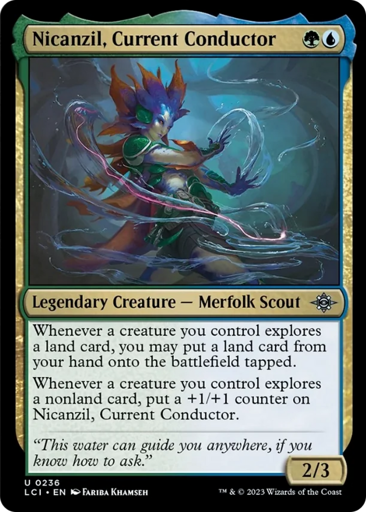 Nicanzil, Current Conductor [The Lost Caverns of Ixalan] Foil