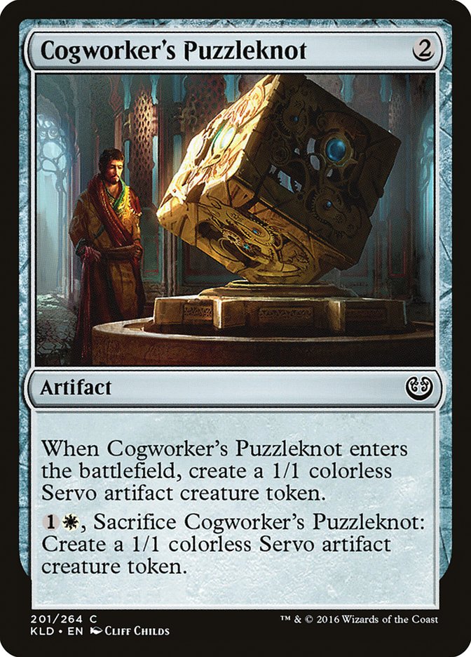 Cogworker's Puzzleknot [Kaladesh] Foil