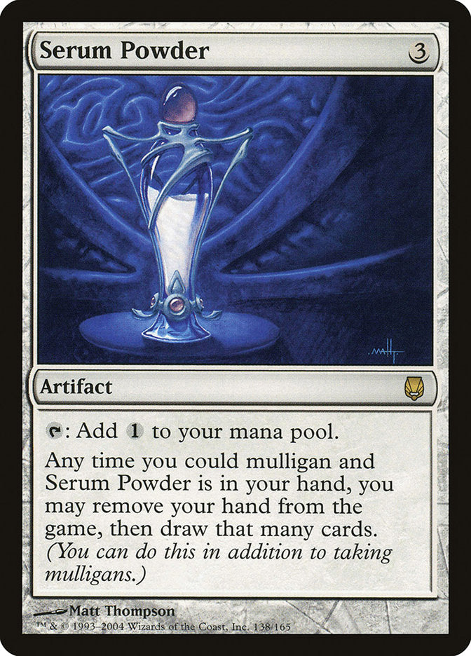 Serum Powder [Darksteel] Foil
