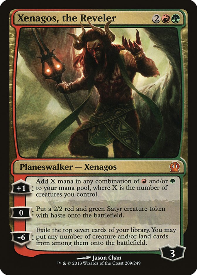 Xenagos, the Reveler [Theros] Foil