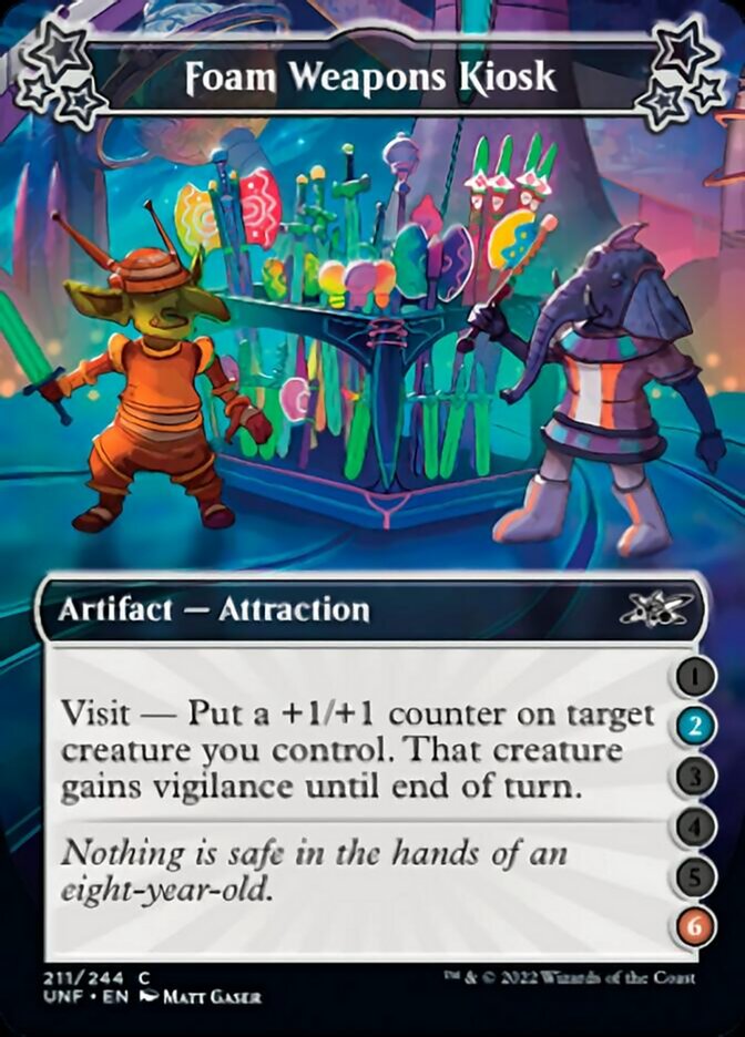 Foam Weapons Kiosk (2-6) [Unfinity] Foil