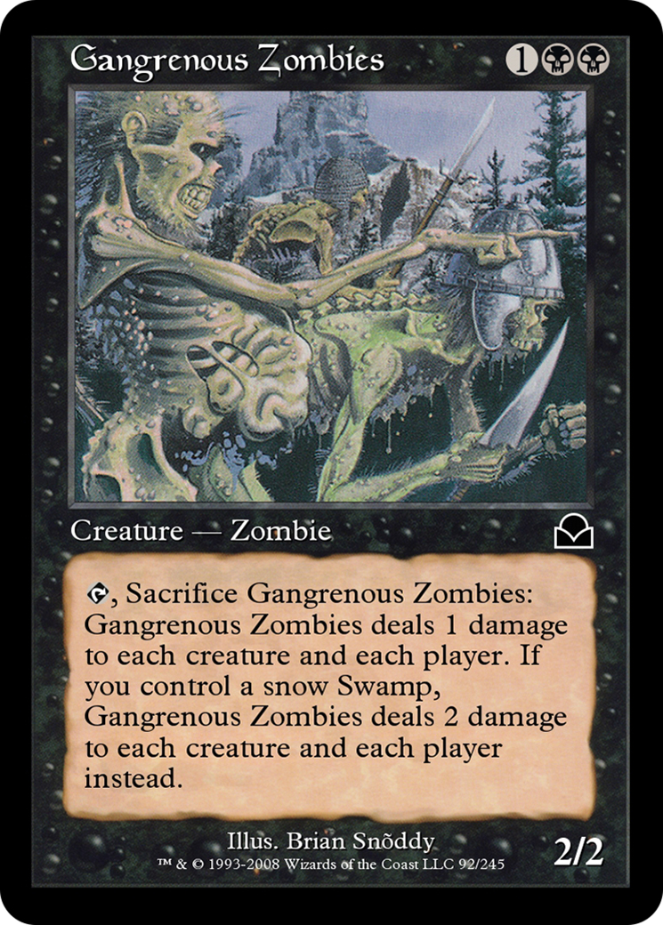 Gangrenous Zombies  [Masters Edition II]