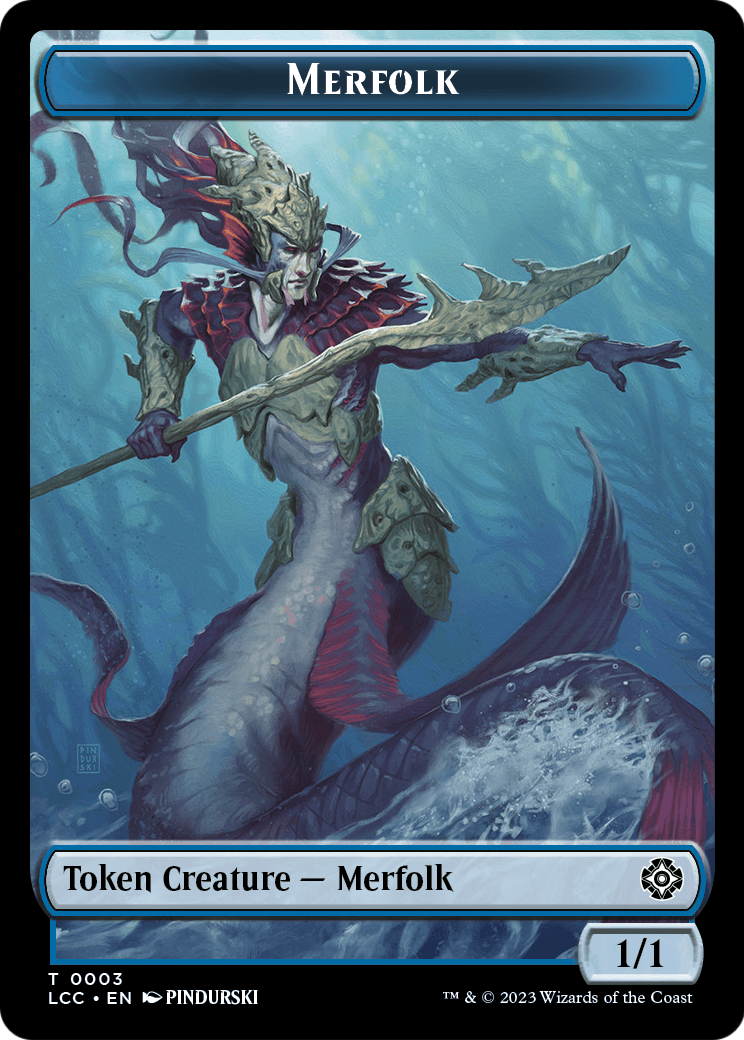 Merfolk  [The Lost Caverns of Ixalan Commander Tokens]