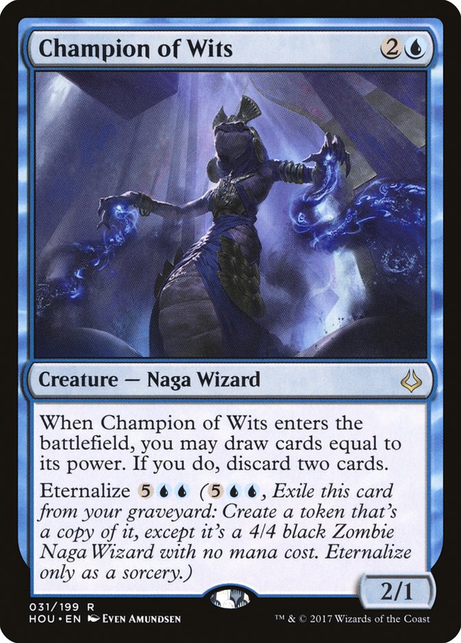 Champion of Wits [Hour of Devastation] Foil