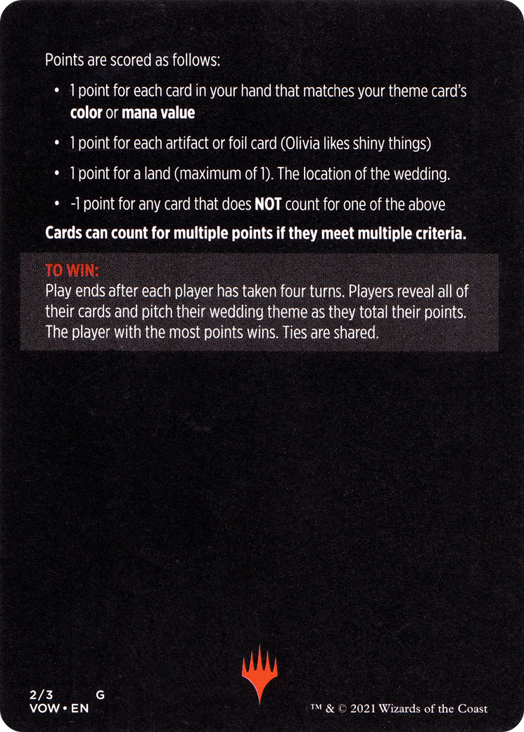 Vampire Wedding Planner // Vampire Wedding Planner (cont'd)  [Innistrad: Crimson Vow Minigames] Foil