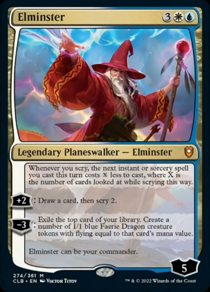 Elminster [Commander Legends: Battle for Baldur's Gate] Foil