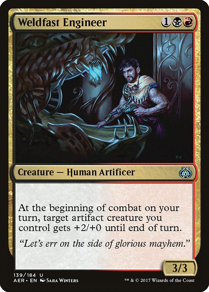 Weldfast Engineer [Aether Revolt] Foil