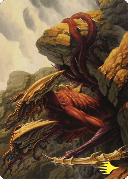 Two-Headed Sliver // Two-Headed Sliver  [Commander Masters Art Series] (Borderless) Foil