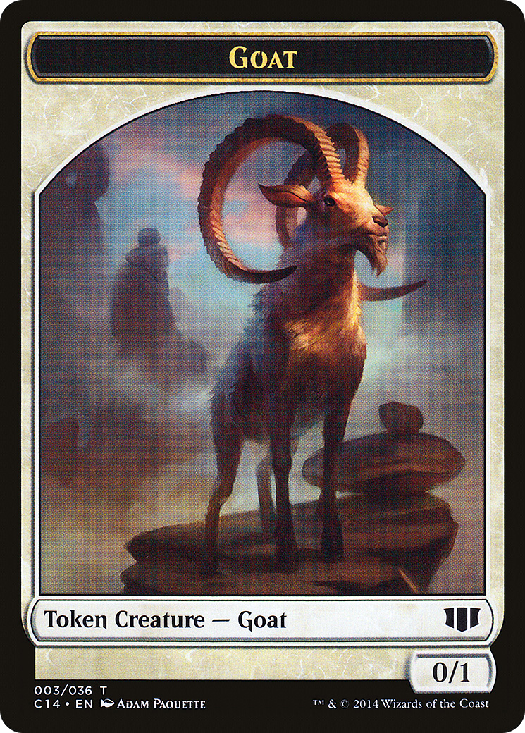 Goat  [Commander 2014 Tokens]