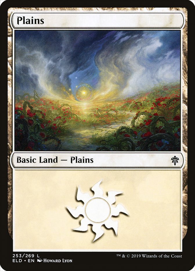 Plains (253) [Throne of Eldraine] Foil
