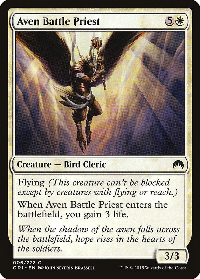 Aven Battle Priest [Magic Origins] Foil