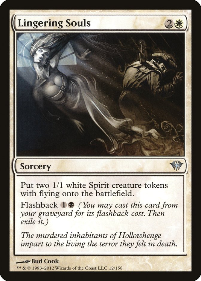 Lingering Souls [Dark Ascension] Foil