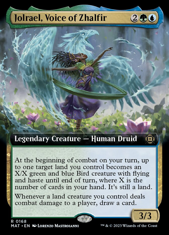 Jolrael, Voice of Zhalfir (Extended Art) [March of the Machine: The Aftermath] Foil