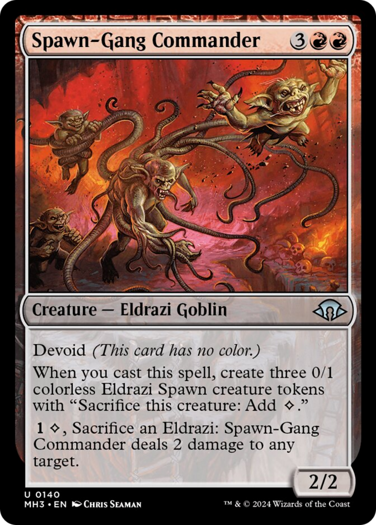 Spawn-Gang Commander [Modern Horizons 3] Foil