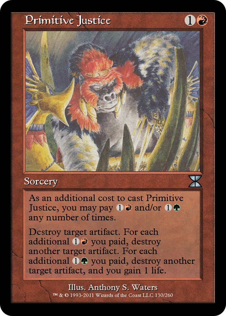 Primitive Justice  [Masters Edition IV]