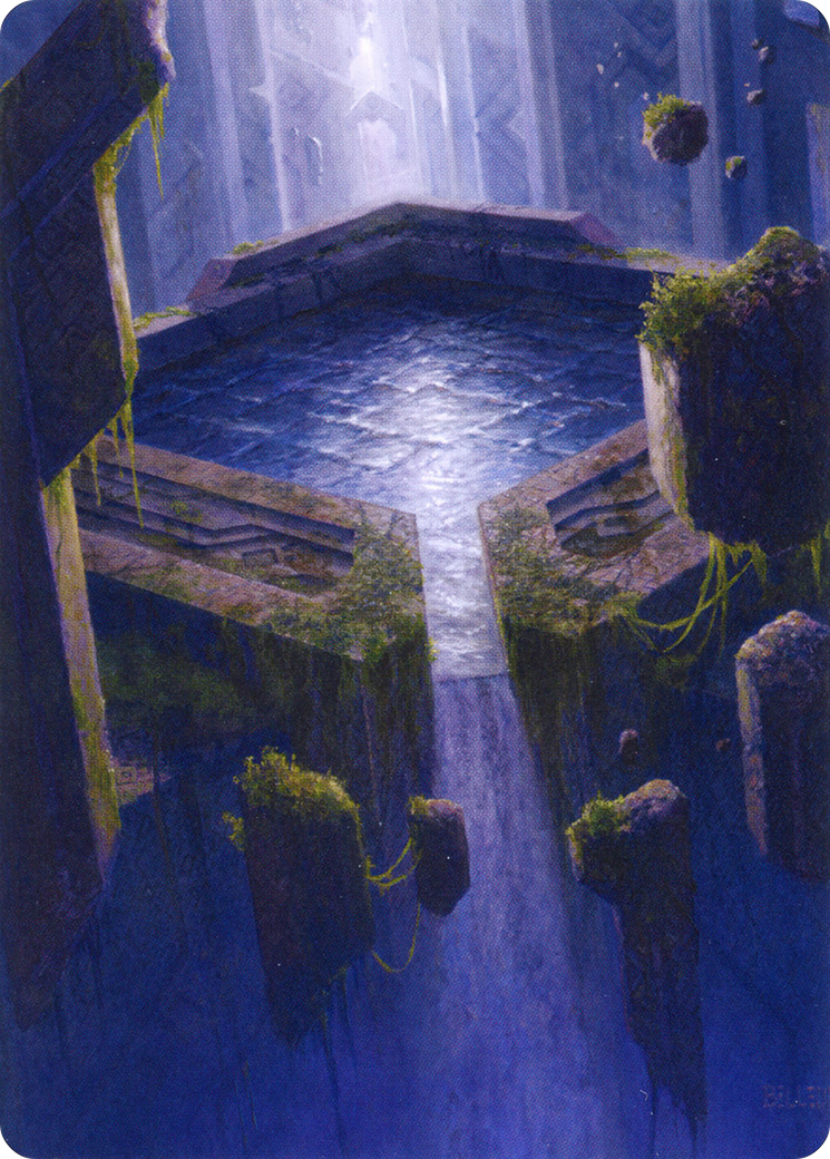 Morphic Pool // Morphic Pool  [Zendikar Rising Art Series] (Borderless)