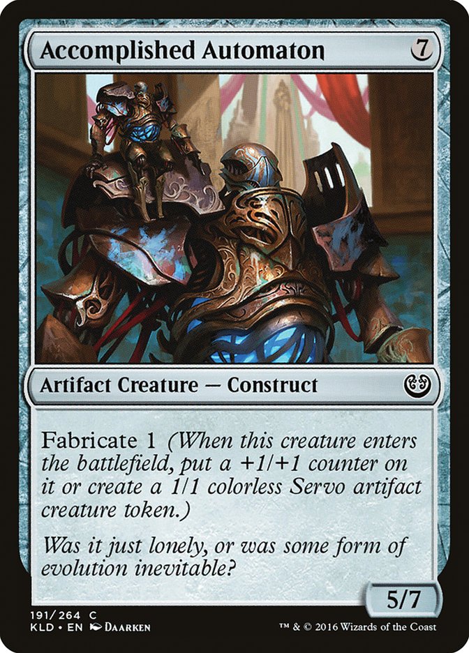 Accomplished Automaton [Kaladesh] Foil