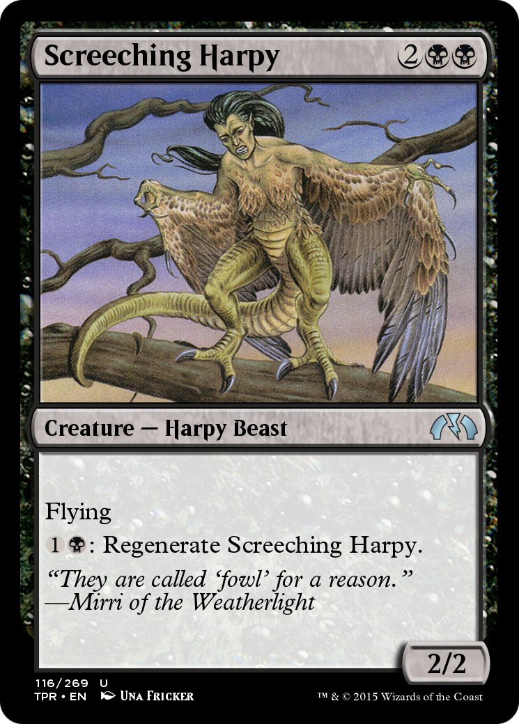 Screeching Harpy  [Tempest Remastered] Foil