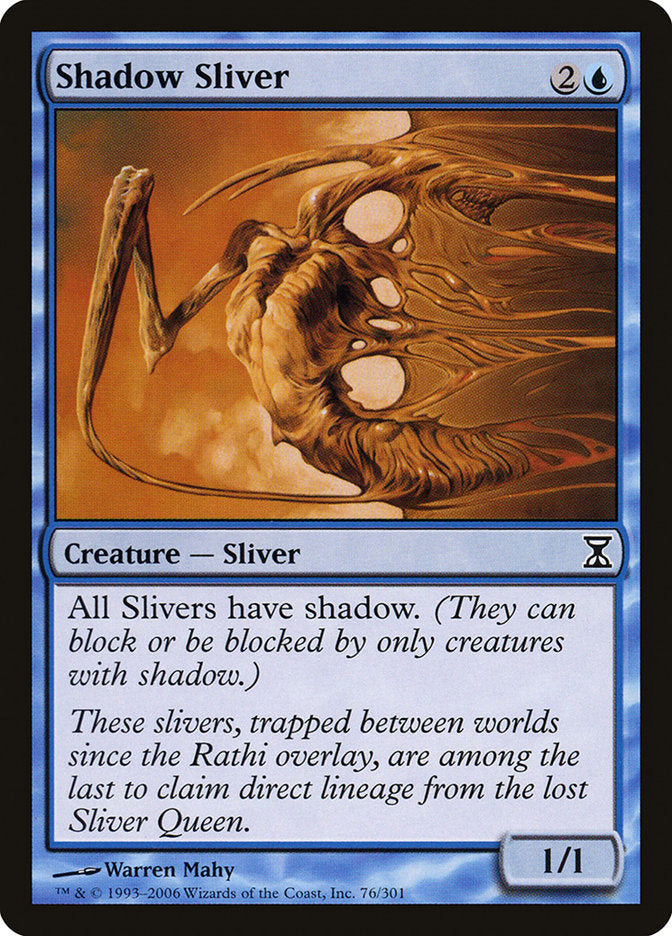 Shadow Sliver [Time Spiral] Foil