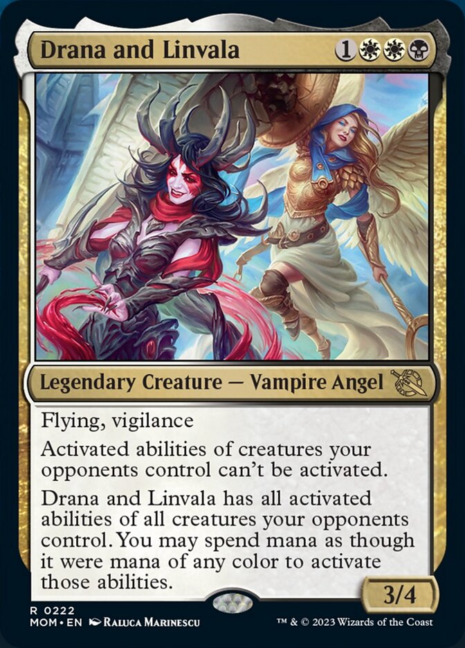 Drana and Linvala [March of the Machine] Foil