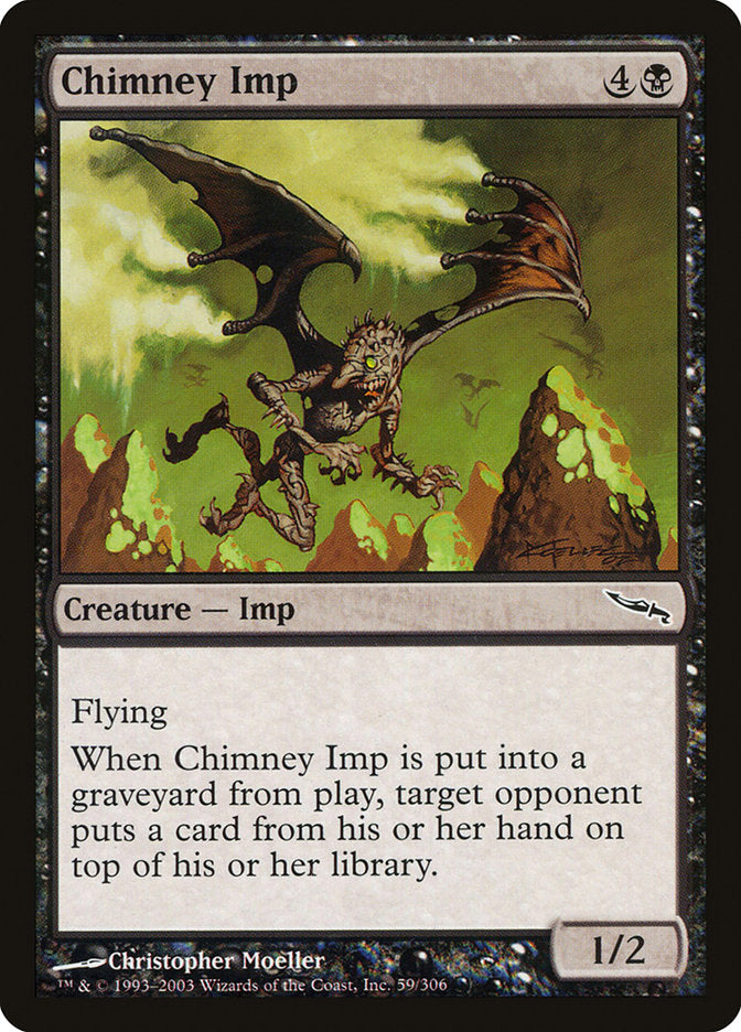 Chimney Imp [Mirrodin] Foil