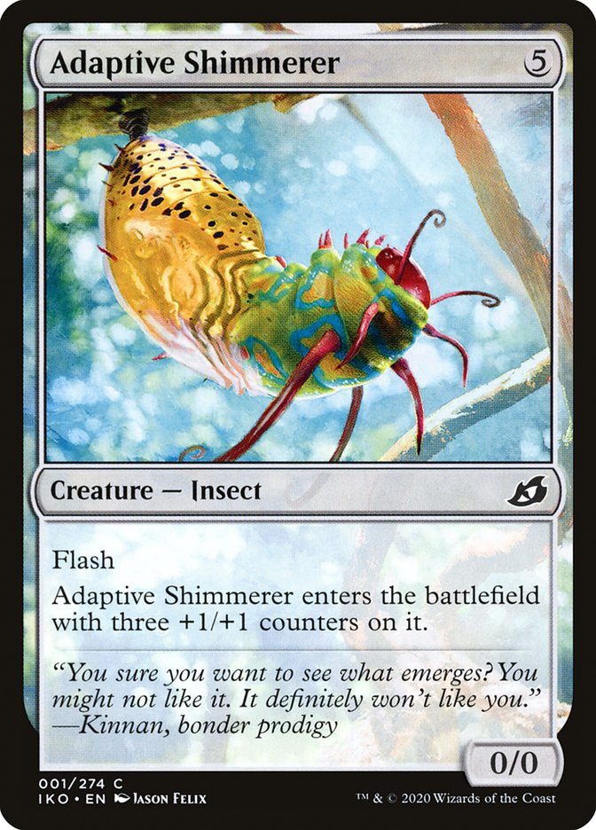Adaptive Shimmerer [Ikoria: Lair of Behemoths] Foil