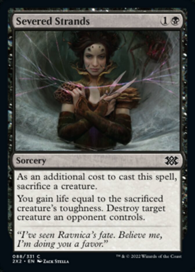 Severed Strands [Double Masters 2022] Foil
