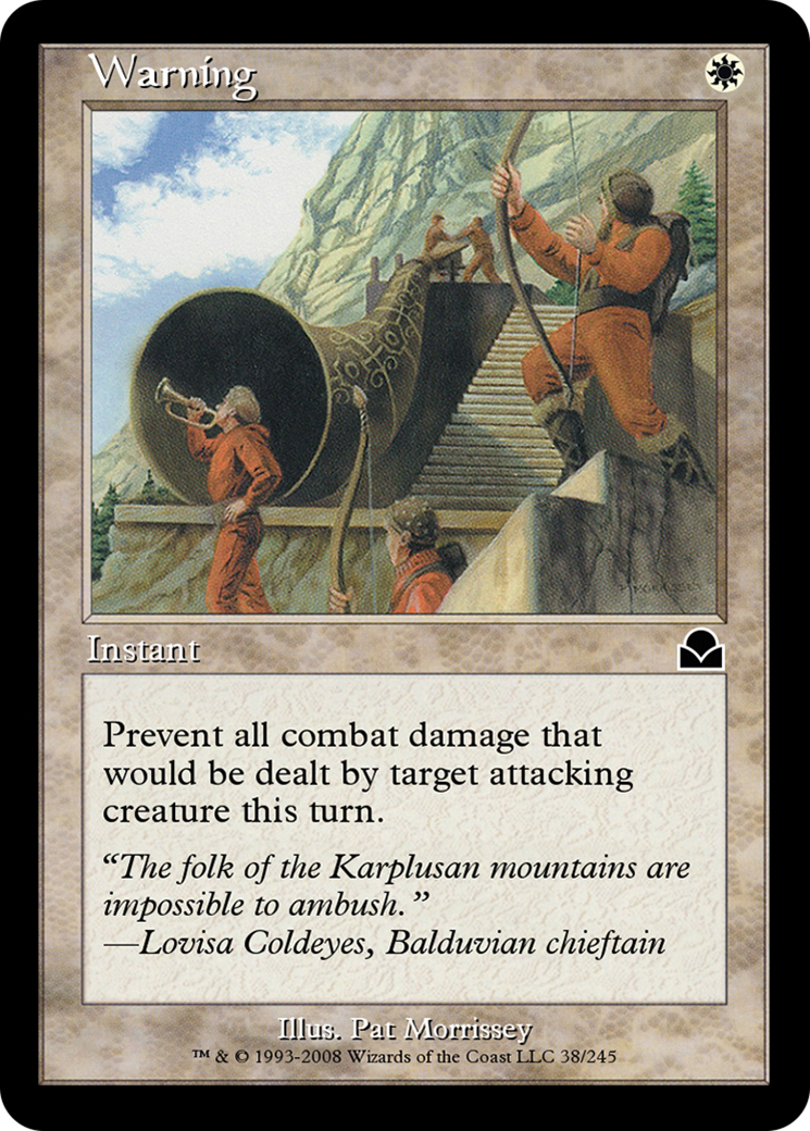 Warning  [Masters Edition II]