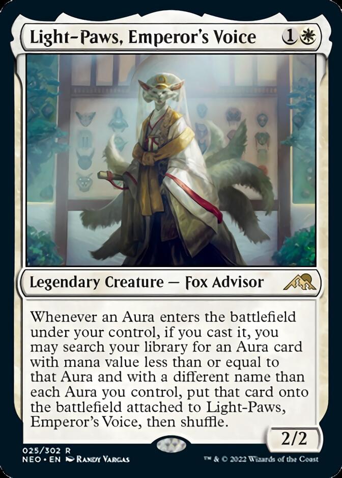 Light-Paws, Emperor's Voice [Kamigawa: Neon Dynasty] Foil