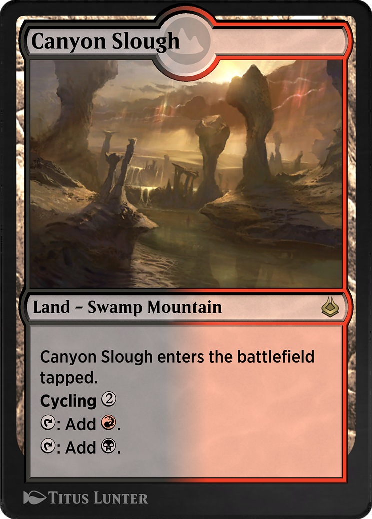 Canyon Slough  [Amonkhet Remastered]