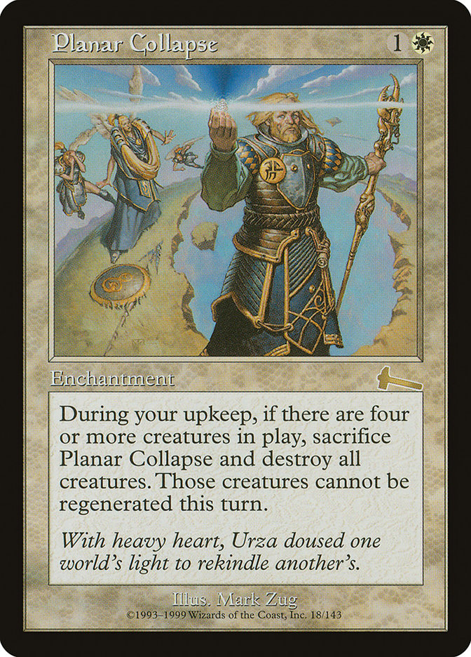 Planar Collapse [Urza's Legacy] Foil