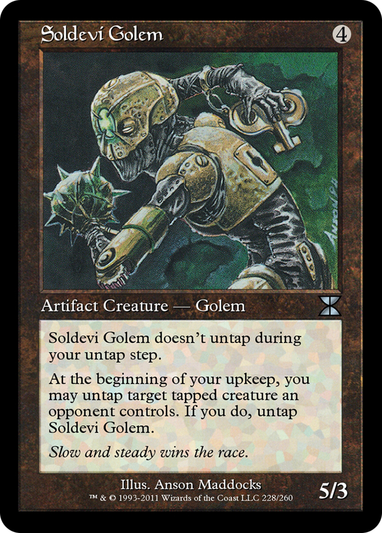 Soldevi Golem  [Masters Edition IV] Foil