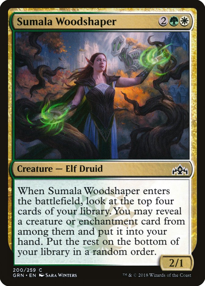 Sumala Woodshaper [Guilds of Ravnica] Foil