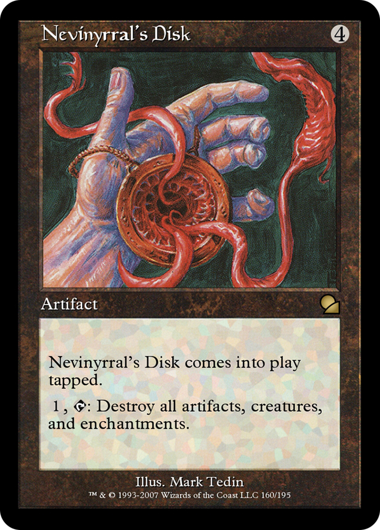 Nevinyrral's Disk  [Masters Edition] Foil