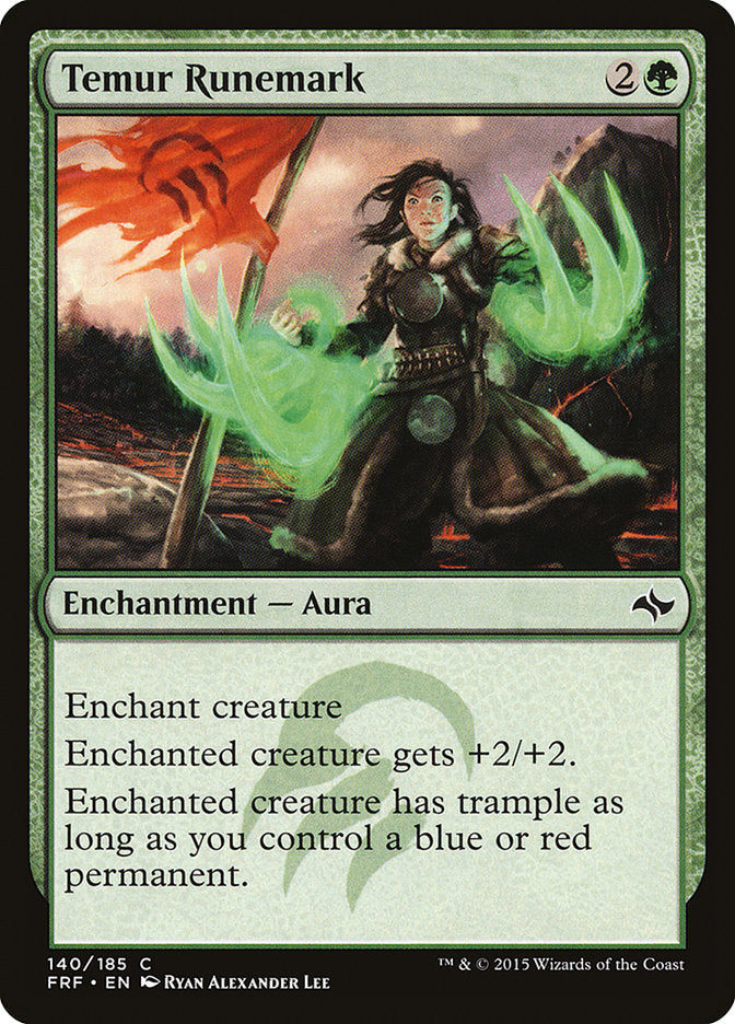 Temur Runemark [Fate Reforged] Foil