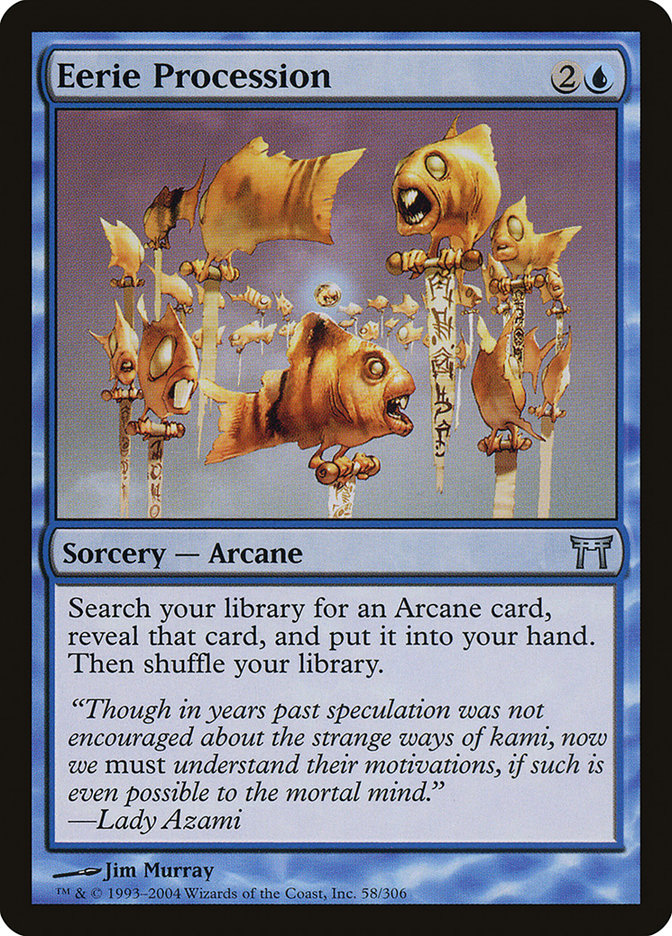 Eerie Procession [Champions of Kamigawa] Foil